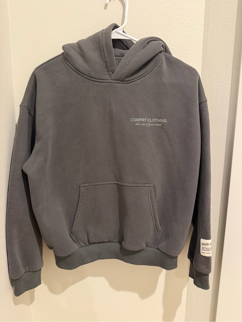 COMFRT You Matter Hoodie, Steel Grey - kids XL